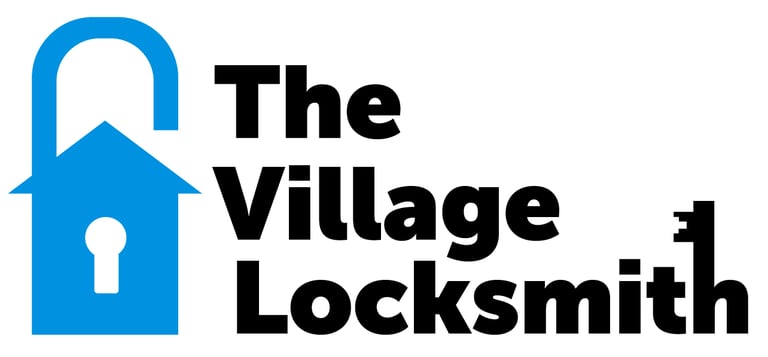 The Village locksmith logo