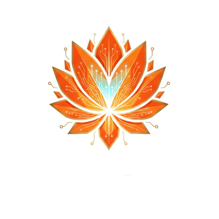 Orange Flower logo