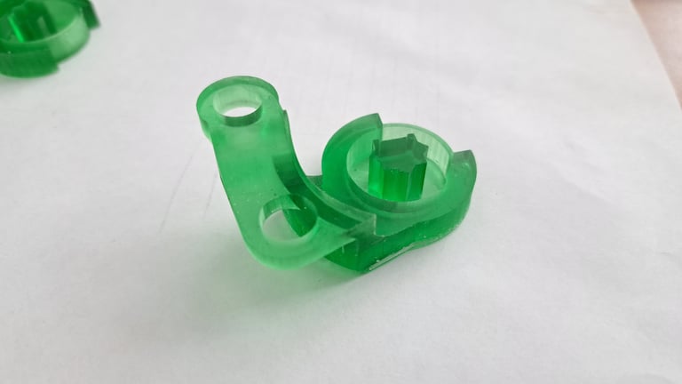 3D baskı araba parçası