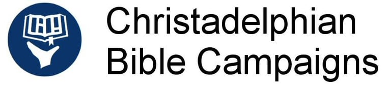 Christadelphian Bible Campaigns logo