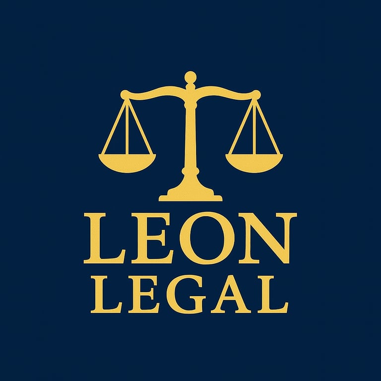 Leon legal - Mr. Leon Schuitemaker logo
