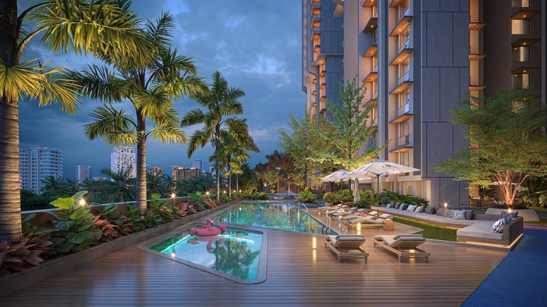 AMENITIES MAYFAIR MIRA PRIDE MIRA ROAD EAST, MAYFAIR MIRA ROAD EAST, MAYFAIR HOUSING, MTNL ROAD, MIRA ROAD EAST