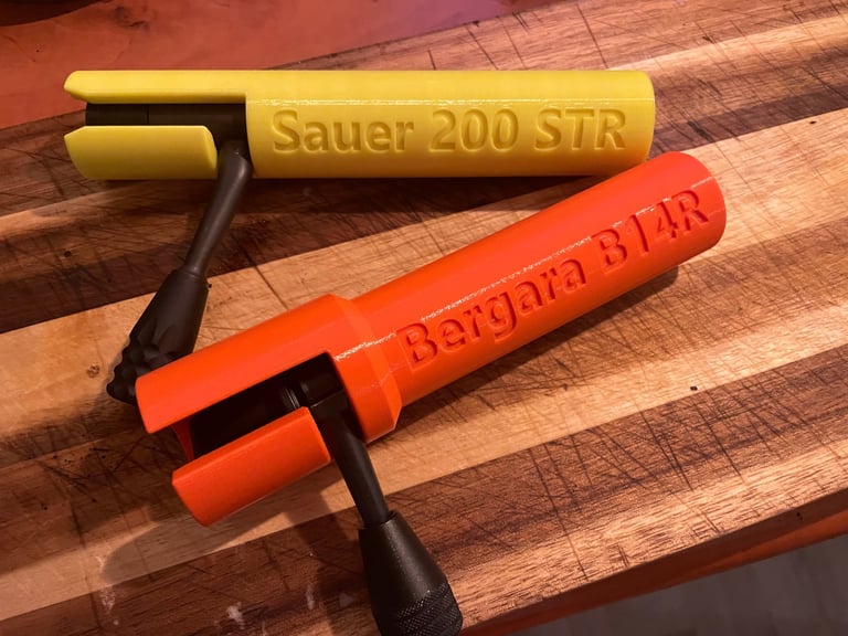 Sluttstykkebeskyttere til Bergara B14R og Sauer 200 STR