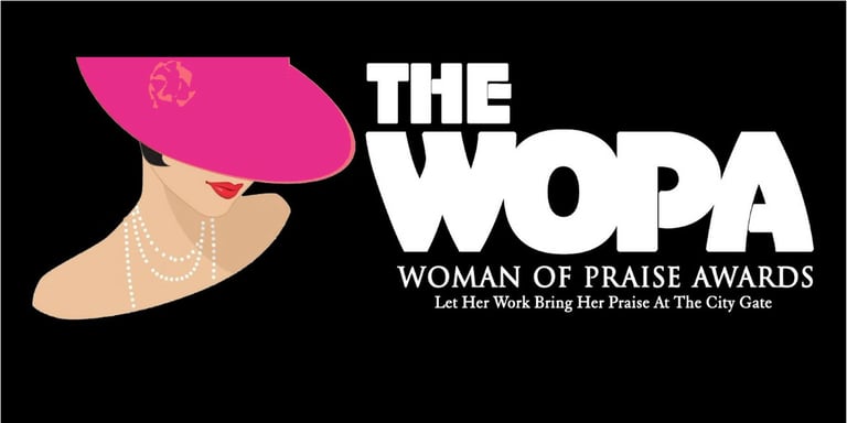 WOMEN OF PRAISE AWARDS UK logo