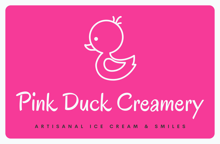 Pink Duck Creamery logo