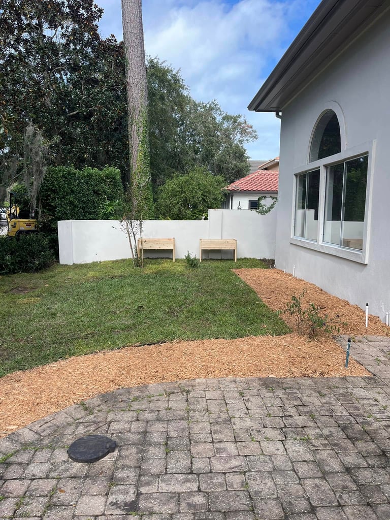 after landscaping ponte vedra beach fl