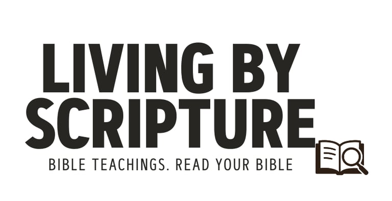 Living by Scripture logo