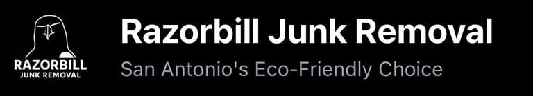 Razorbill Junk Removal logo