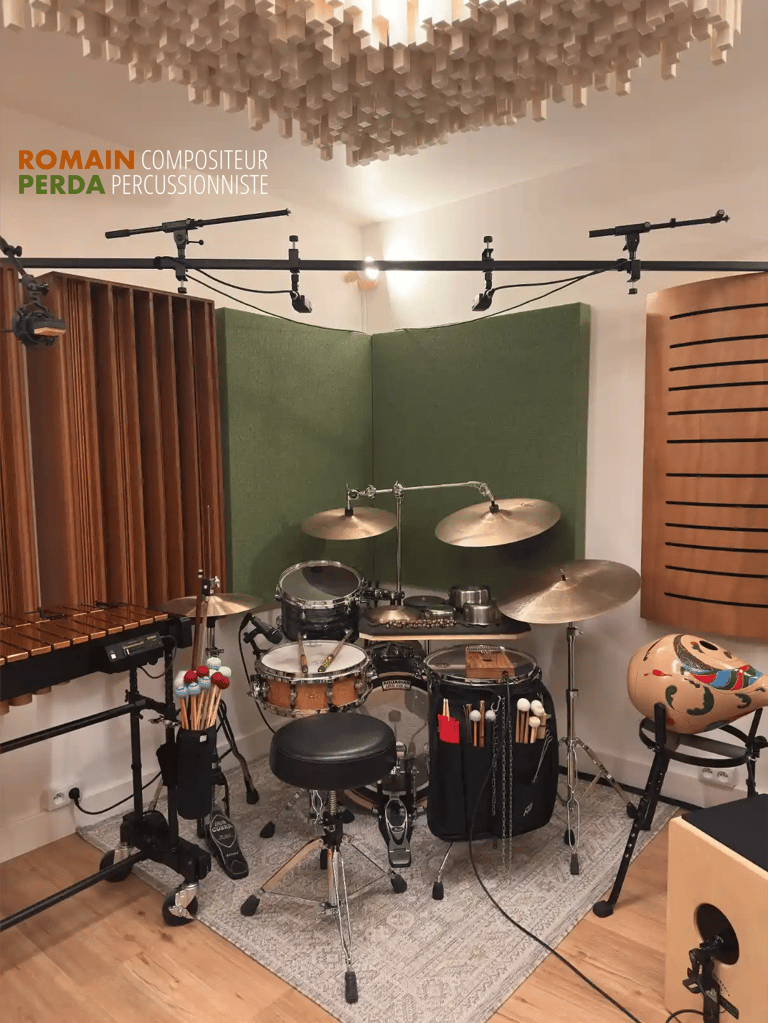 batterie romain perda studio