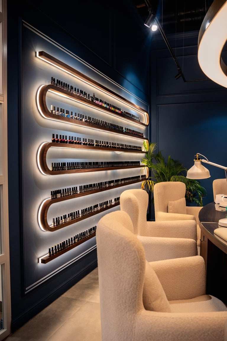 Cosmetics stand, Shines Salon, Dubai Marina | NBmore