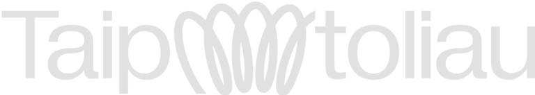 Kino leidybos kompanija „Taip toliau“ logo