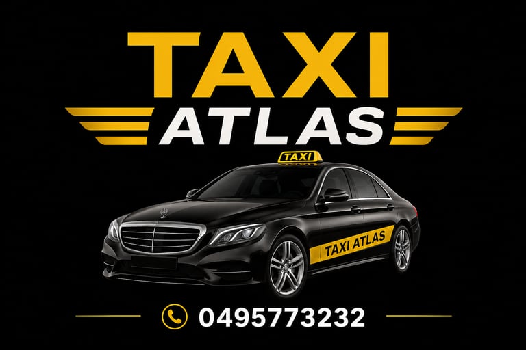 Taxi Atlas Sint-Truiden I 0495 77 32 32 I logo