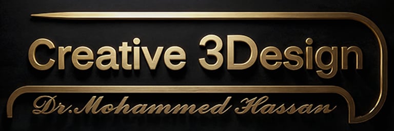 Creative 3D Deign Logo