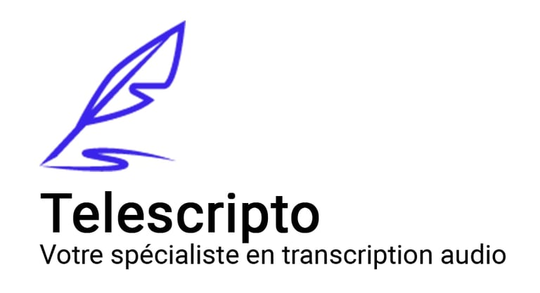 Telescripto, transcription audio d'entretiens logo