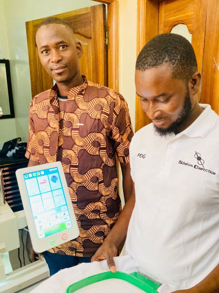 formation broderie Sénégal confection
