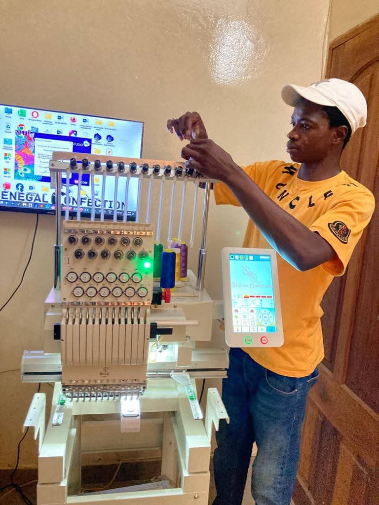 FORMATION broderie Sénégal confection