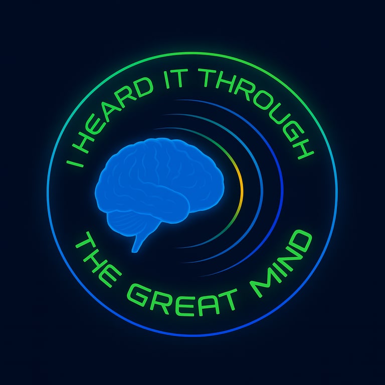 I Heard It Through The Great MindWe logo