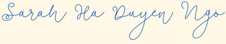 Sarah Hà Duyên Ngô logo