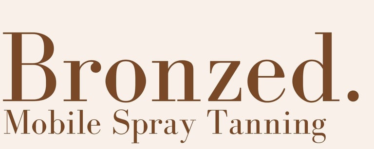 Bronzed. logo