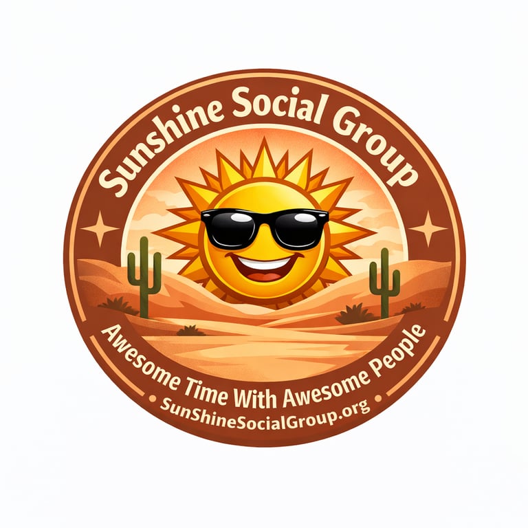 Sunshine Social Group Hikes logo