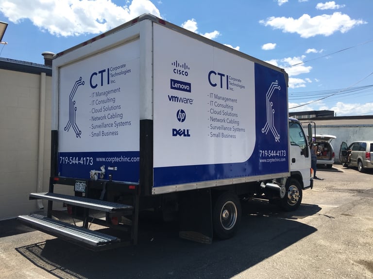 CTI Box Truck Wrap Pueblo Colorado