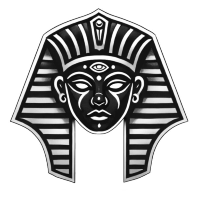 Pharaon noir logo