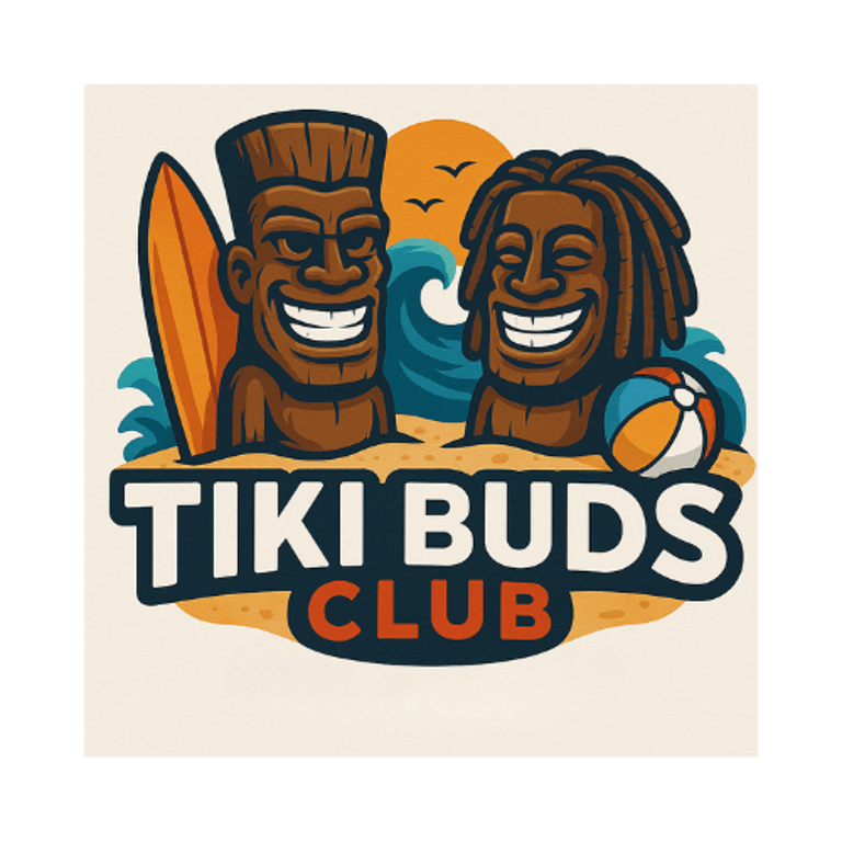 TIKI BUDS CLUB logo