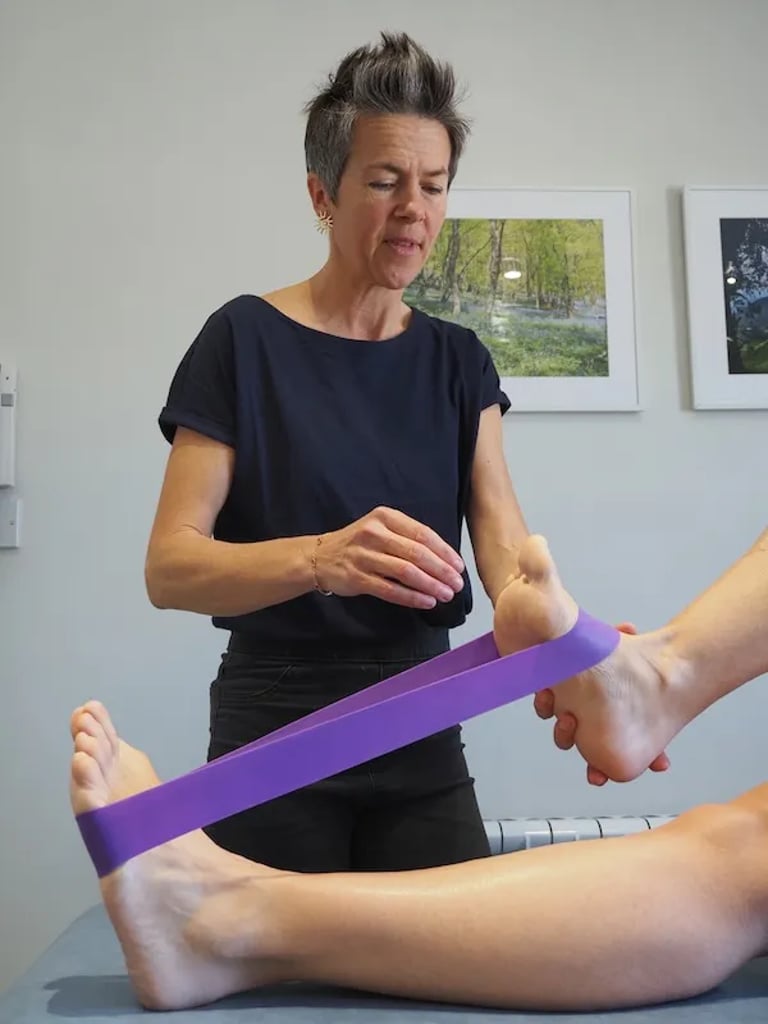 Calf strain rehab exercises