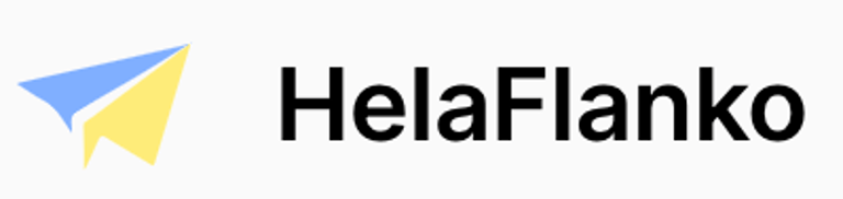 HelaFlanko We Stand with Ukraine logo