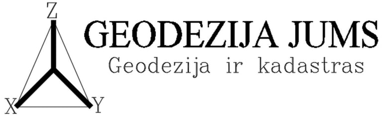 Kadastriniai matavimai | Geodeziniai matavimai | Statinių pridavimas logo