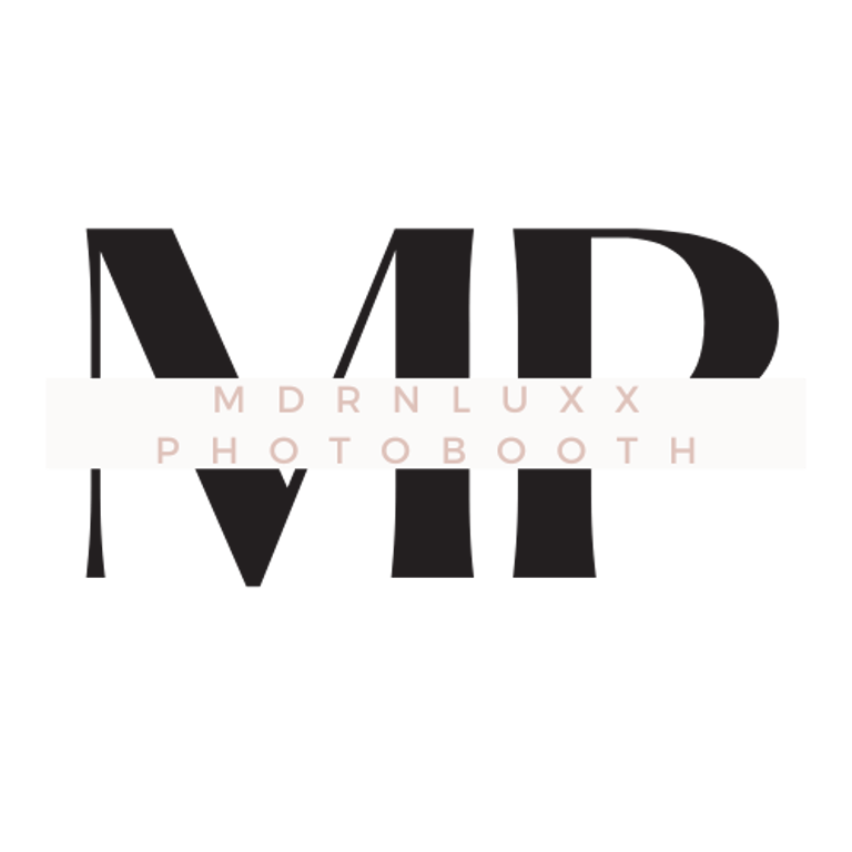 Photobooth Rental in Sarasota I Mdrnluxx Photobooth Rental logo