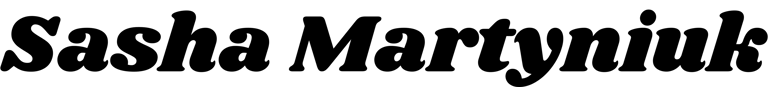 Sasha Martyniuk logo