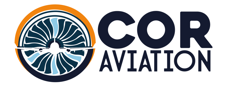 COR AVIATION logo