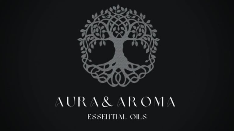 aura&aroma essential oils logo