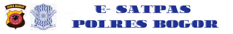 Satuan Penyelenggara administrasi SIM Polres Bogor logo