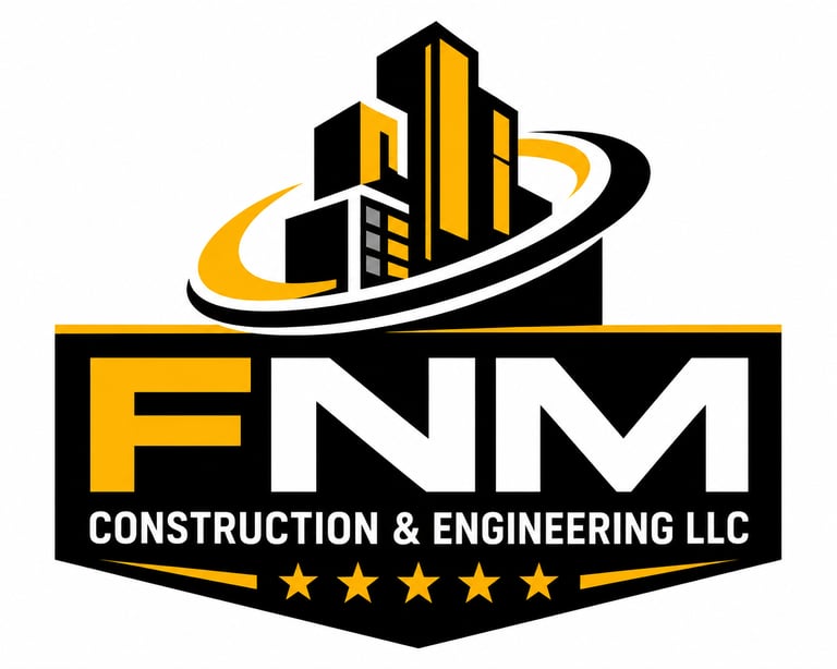 FNM CONSTRUCTION logo