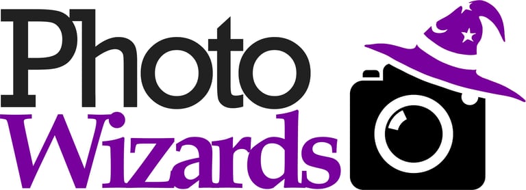 The Photo Wizards logo