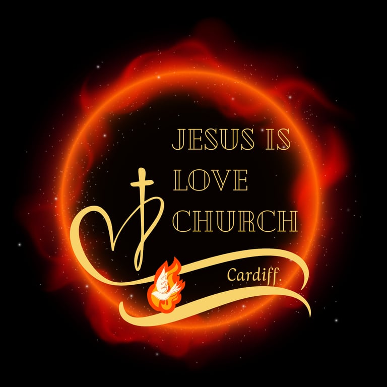 Jesus Is Love Church, Cardiff. logo