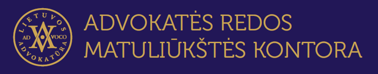 Advokatės Redos Matuliūkštės kontora logo