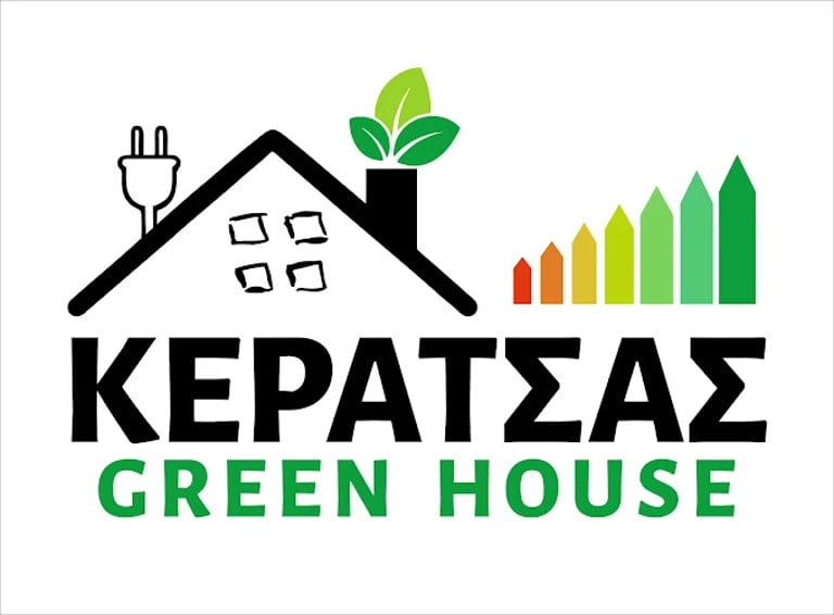 Κεράτσας GREEN HOUSE logo