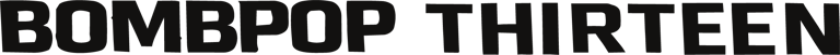 Bombpop 13 The Art of Phil Davis logo