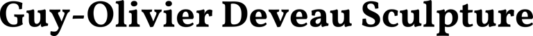 Guy-Olivier Deveau Sculpture logo
