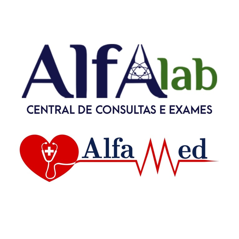 ALFAMED e ALFALAB logo