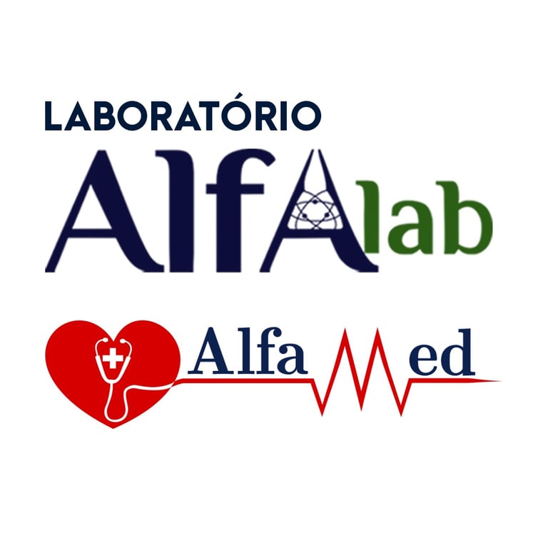 ALFAMED e ALFALAB logo
