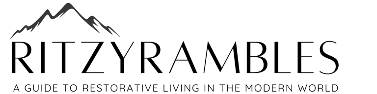 Ritzyrambles: Travel Far, Live Well, Stay Luxe logo