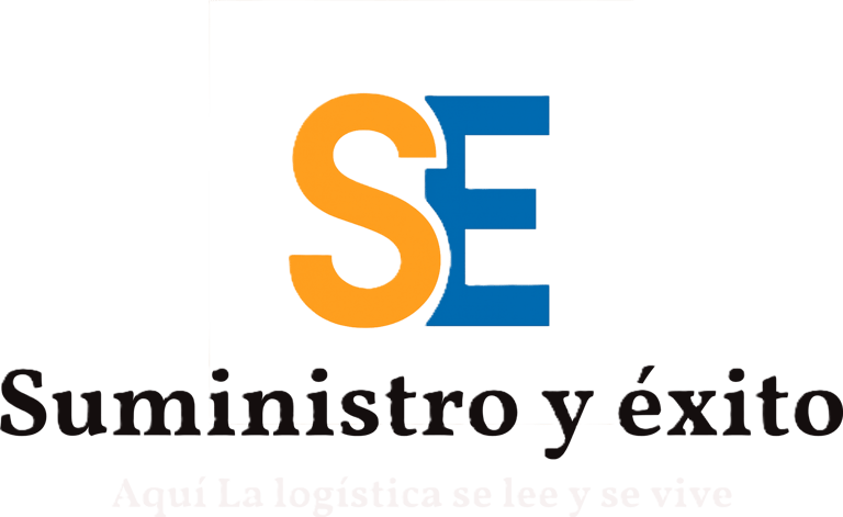 Suministro y éxito logo