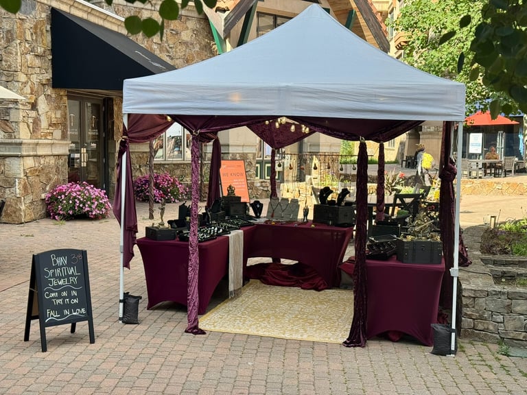 Bhav Booth in Telluride Colorado