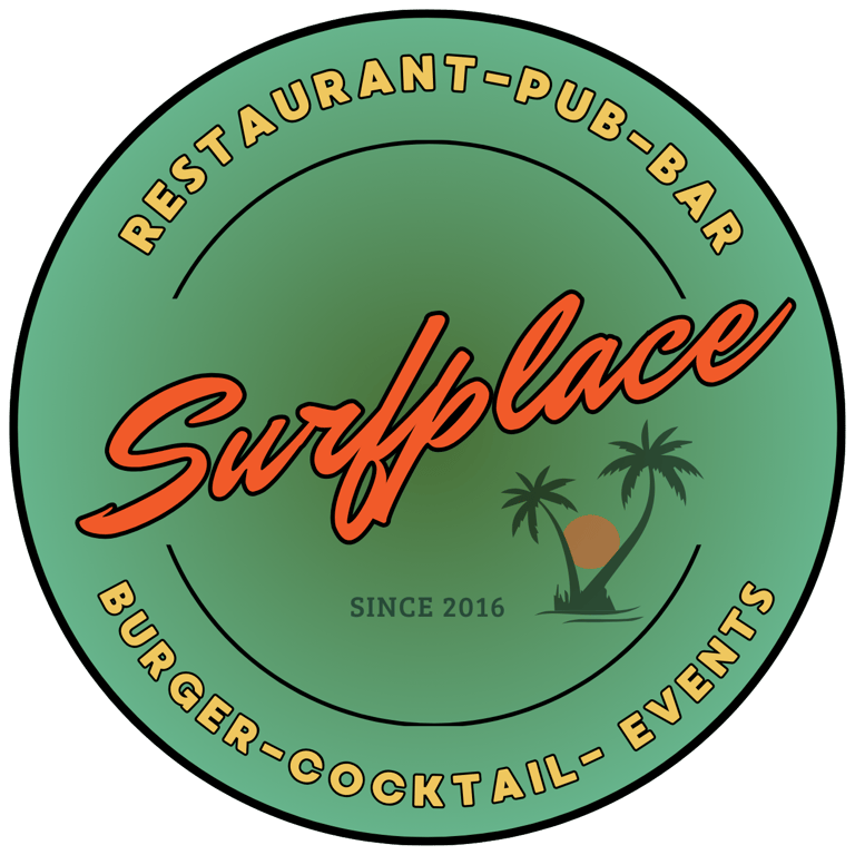 Surfplace bar restaurant logo
