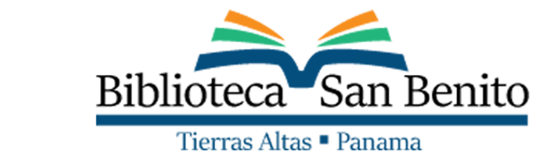 San Benito Library, Tierras Altas, Panama logo