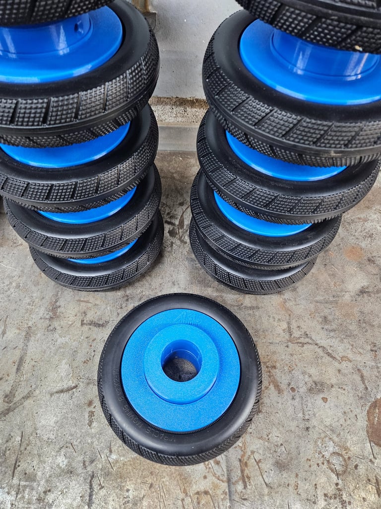 roue de retour bande à tasseaux